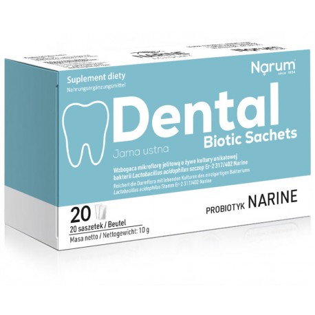 Narum Dental Biotic Sachets | 20 saszetek