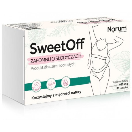 SweetOff  90 kapsułek NARUM KONTROLA CUKRU