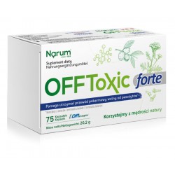 Narum OFFtoxic Forte | Pełna kuracja 75KAPS.