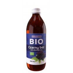 SOK Z CZARNEGO BZU 100 % BIO 500 ml - NATURAVENA