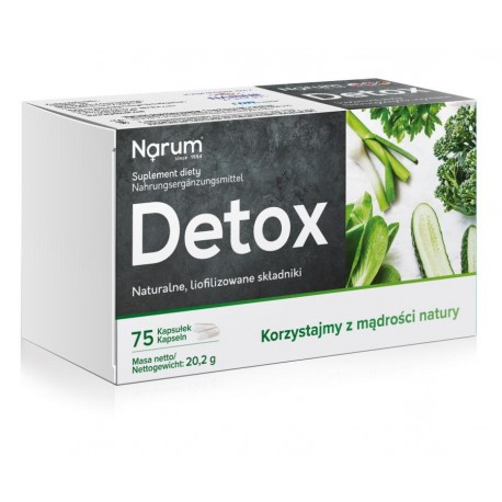 Narum Detox | 75 kapsułek