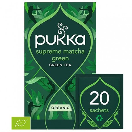 Pukka Supreme Matcha Green BIO 20 saszetek