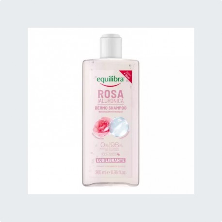 Equilibra Szampon Równoważący róża i kwas hialuronowy 265ml