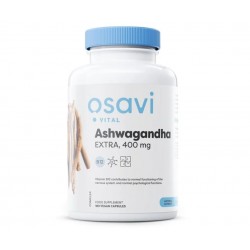 Ashwagandha Extra 400mg 180kaps. Osavi Bezglutenowa