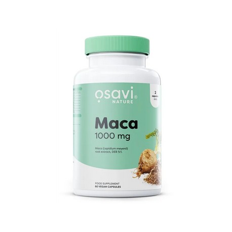 Maca 1000mg 60kaps. Osavi Bez glutenu