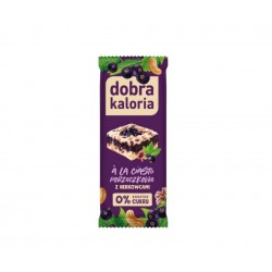 Baton z nerkowcami à la ciasto porzeczkowe bez cukru 35g DOBRA KALORIA