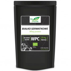 BIAŁKO SERWATKOWE NATURALNE (WPC 77) BIO 150 g - BIO PLANET