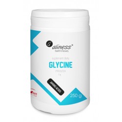 Glicyna- GLYCINE 250g proszek  Aliness