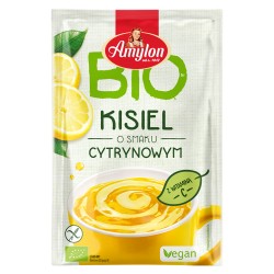 KISIEL O SMAKU CYTRYNOWYM BEZGLUTENOWY BIO 30 g - AMYLON