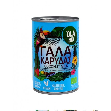 Mleczko kokosowe RAW puszka 400ml OLA BIO BIO