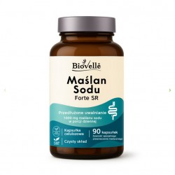 Biovelle Maślan Sodu Forte SR 1000 mg 90 kapsułek