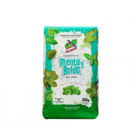 Yerba Mate ziołowa z mietą i boldo 500g PAJARITO