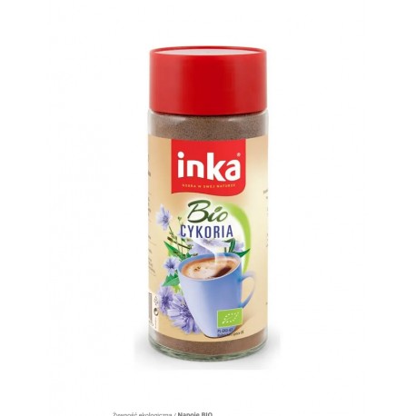Kawa zbożowa z korzenia cykorii 100% rozpuszczalna 100g INKA BIO