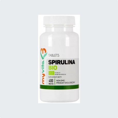 Myvita Spirulina Bio 400 tabletek