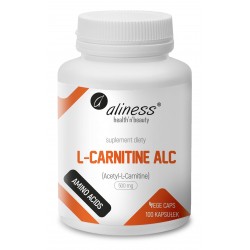 L-Carnityne ALC 500 mg x 100 kaps. Aliness L- karnityna