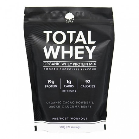 Total Whey - Ekologiczna Moc Białka z Serwatki - Czekoladowa Rozkosz 500g