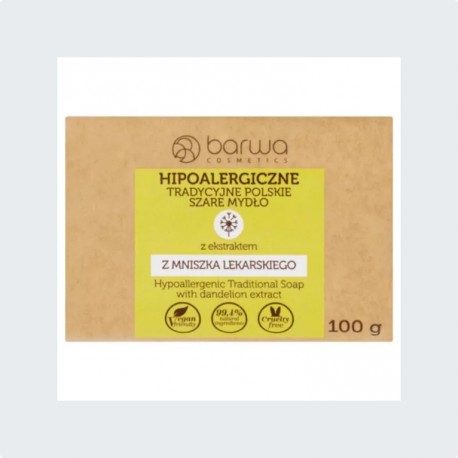 Barwa Mydło hipoalergiczne z mniszka lekarskiego 100g