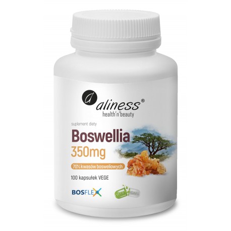 Boswellia 350 mg (70%/10%) x 100 kaps. Aliness