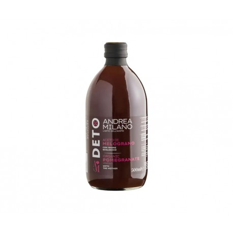 Ocet z granatu ŻYWY 500ml ANDREA MILANO BIO