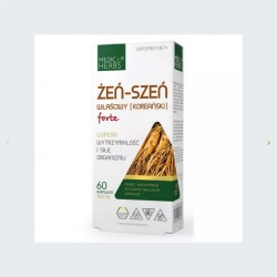Medica Herbs Żeń-Szeń właściwy (koerański) forte 60kaps.