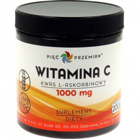 Pięć Przemian Witamina C 1000mg 200g