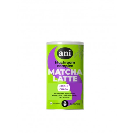NAPÓJ MUSHROOM COMPLEX MATCHA LATTE 200 g - ANI
