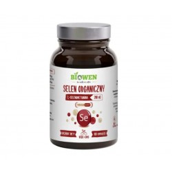 Selen Organiczny 200mcg 100kaps. Biowen