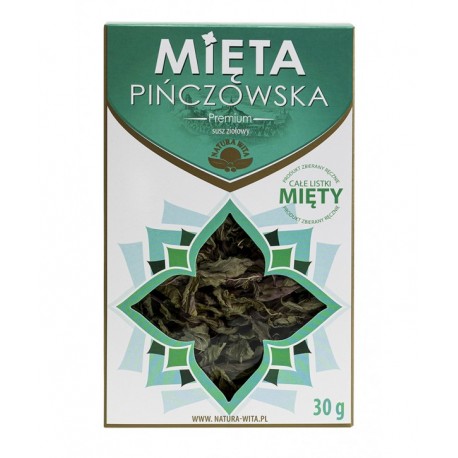 MIĘTA PIŃCZOWSKA LIŚĆ PREMIUM - 30g