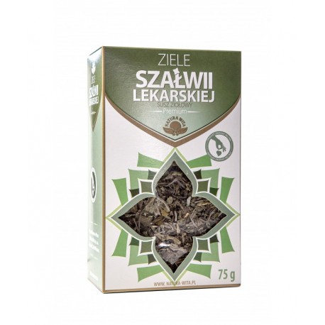 SZAŁWIA LEKARSKA - ZIELE PREMIUM -75g Natura Wita