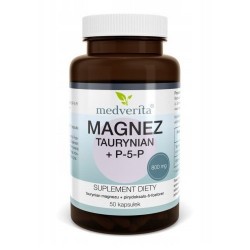 Medverita Magnez Taurynian + P-5- P 50kaps.