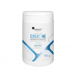 Kreatyna - Aliness, Creatine monohydrate (Creavitalis®) 102 g, 30 porcji