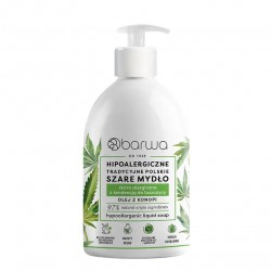 Barwa Mydło hipoalergiczne z olejem z konopi 500ml