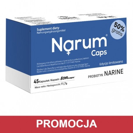 Narum Caps 45 kapsułek - Probiotyk Narine