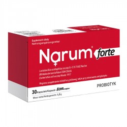 Narum Forte 30 kapsułek - Probiotyki Narine, Bifidum, E. coli